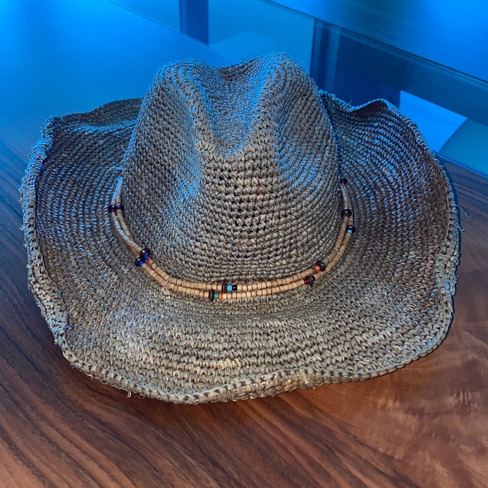 HAT ATTACK COWBOY RAFFIA HAT